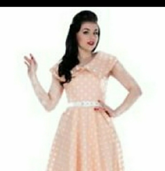 Voodoo Vixen Peaches and cream dress sz XL NWT - Picture 4 of 5